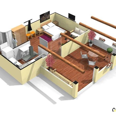 Cielo Abierto Apartman Berzocana Kültér fotó